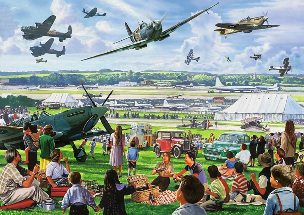 Пазл Trefl 1000 Tea Time: Air Show (10846)
