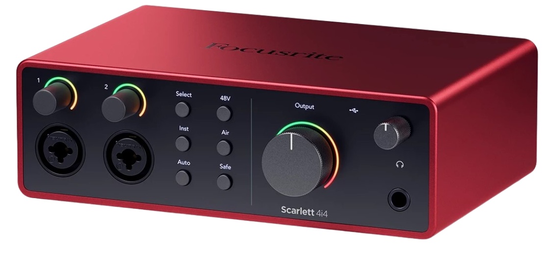 Interfață audio Focusrite Scarlett 4i4 4rd Gen