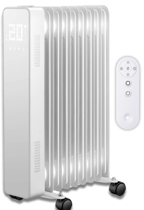 Масляный обогреватель Thunder Simple-White 2500W