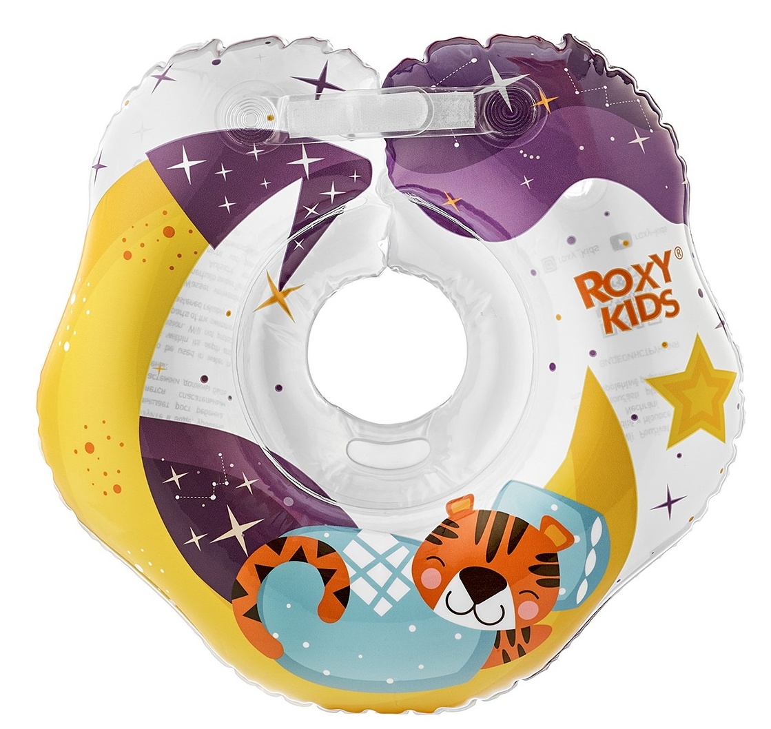 Круг для купания новорожденных Roxy Kids Tiger Moon (RN-008)