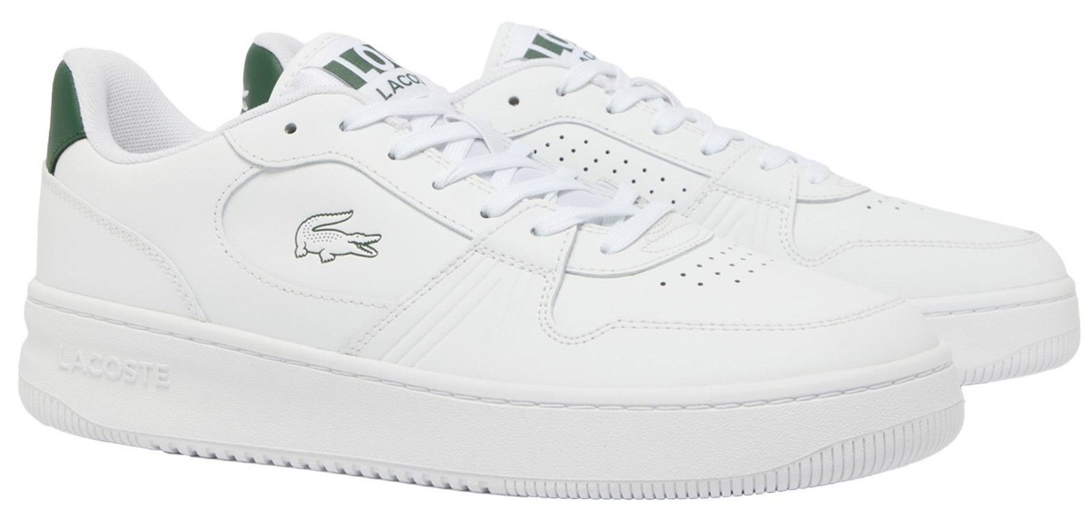 Ghete pentru bărbați Lacoste L001 Set 224 2 Sma White, s.43