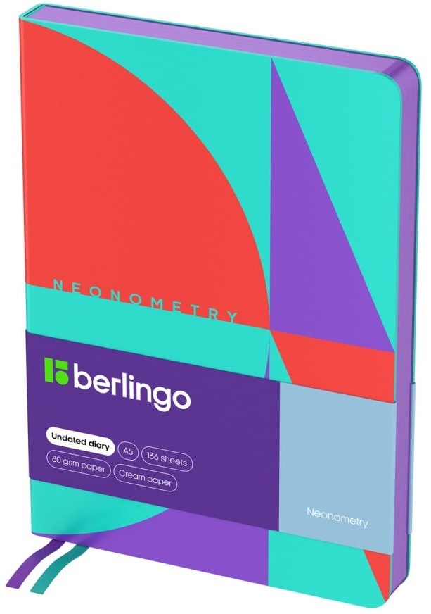 Ежедневник Berlingo Neonometry A5 136p
