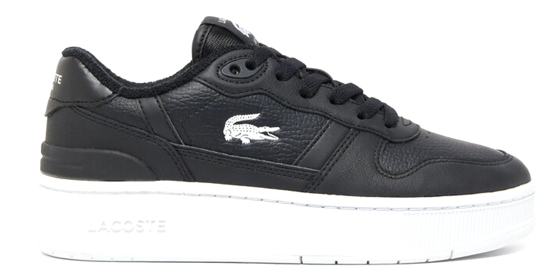 Ghete pentru dame Lacoste T-Clip Plat 224 1 Sfa Black, s.40.5