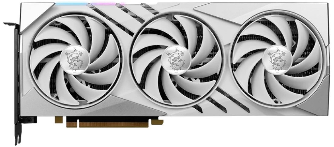 Видеокарта MSI GeForce RTX 4070Ti Super Gaming X Slim White 16G GDDR6X