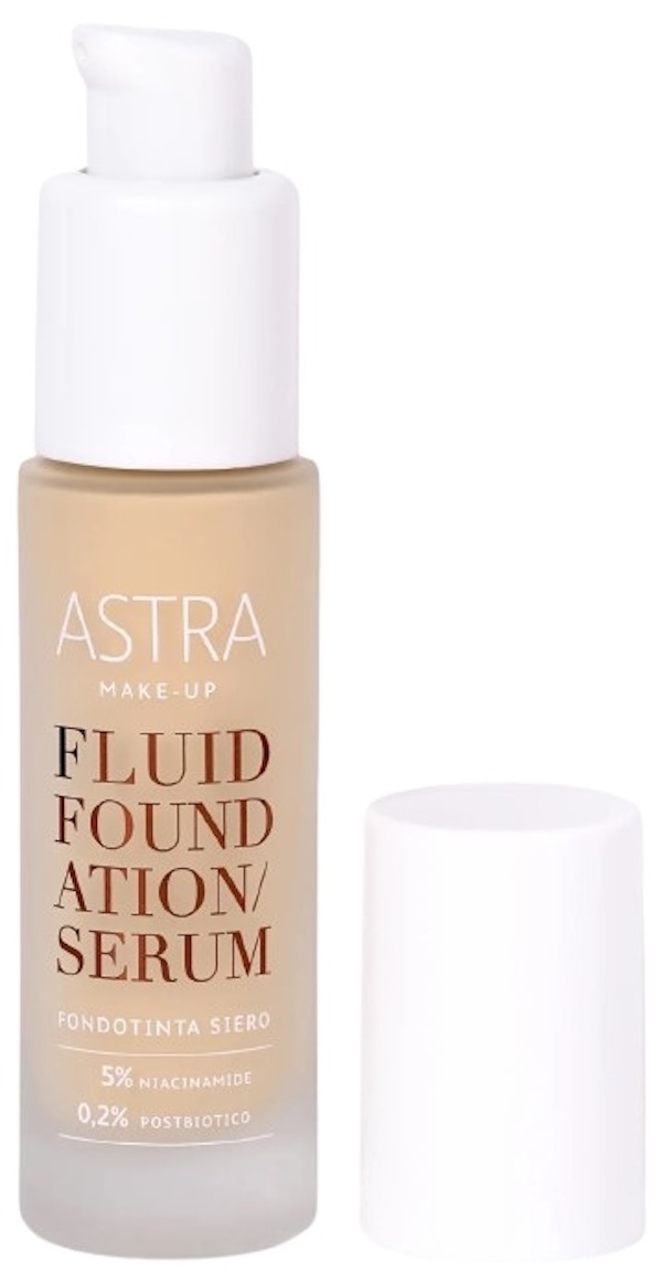 Fond de ten pentru față Astra Fluid Foundation Serum 01 Fair