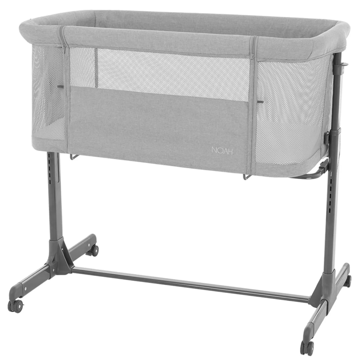 Pătuţ Kikka Boo Noah Light Grey (31003020093)