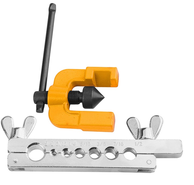Set piese pentru bercuirea tevilor Tolsen 33040