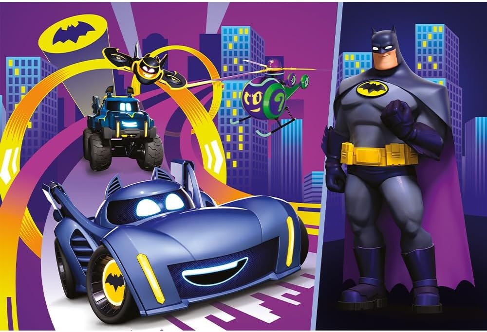 Puzzle Trefl 60 Batman and his vehicles (17400)