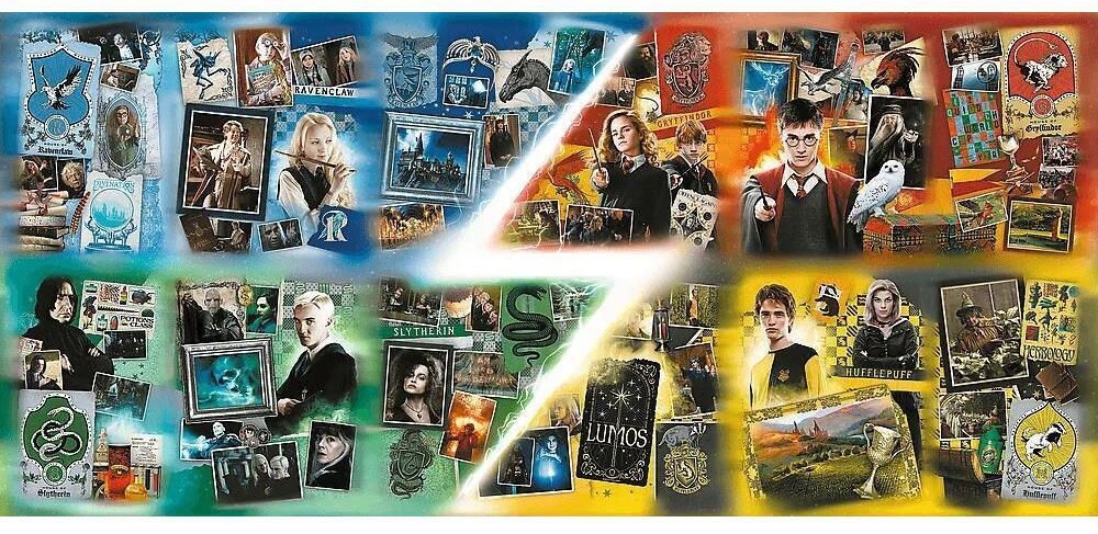 Пазл Trefl 9000 The Houses of Hogwarts (81023)