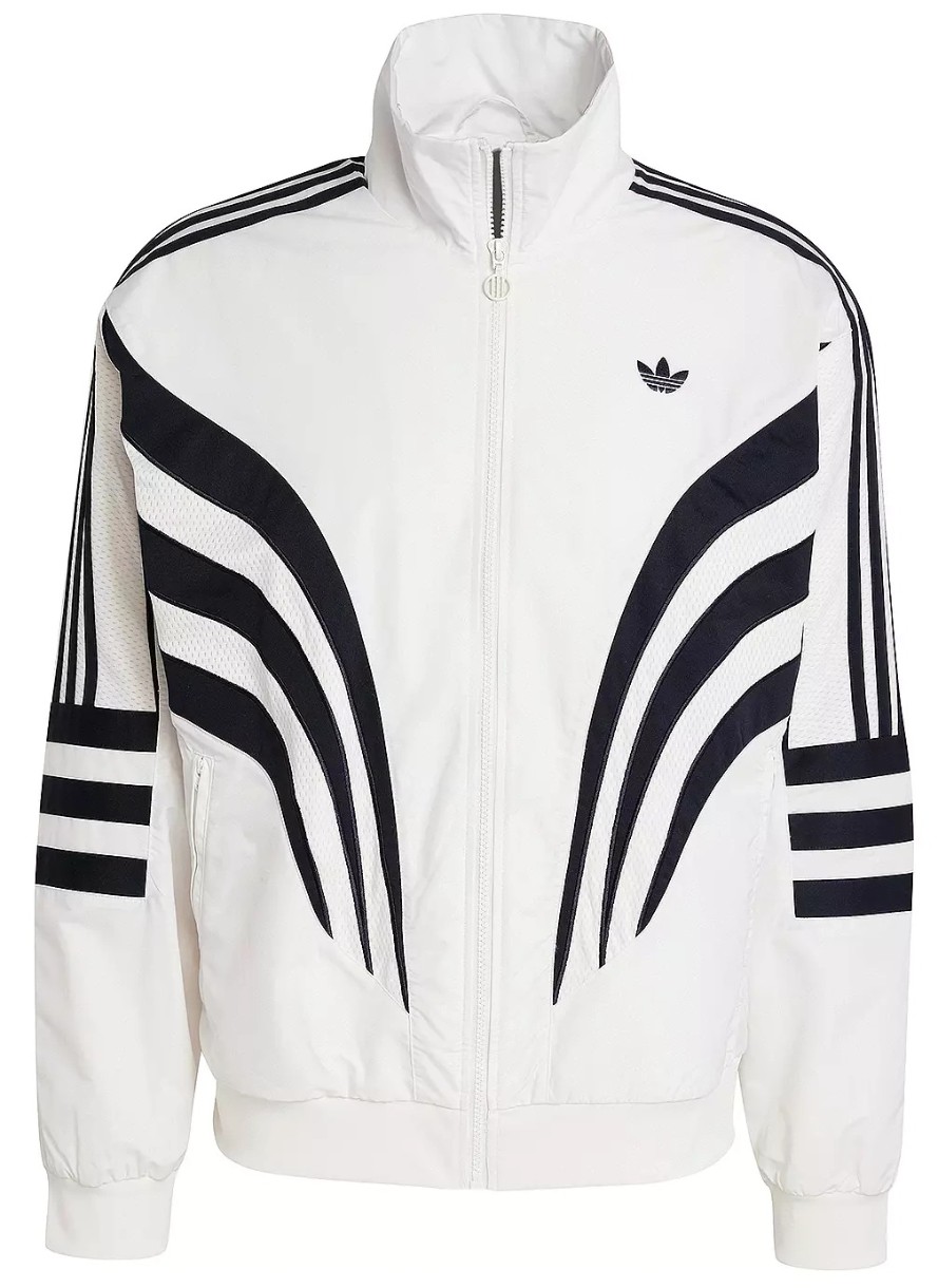 Jachetă pentru bărbați Adidas Q3 Atl Tt Cloud White, s.XXL