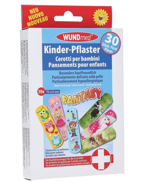 Медицинский пластырь WUNDmed Fantasy 30pcs