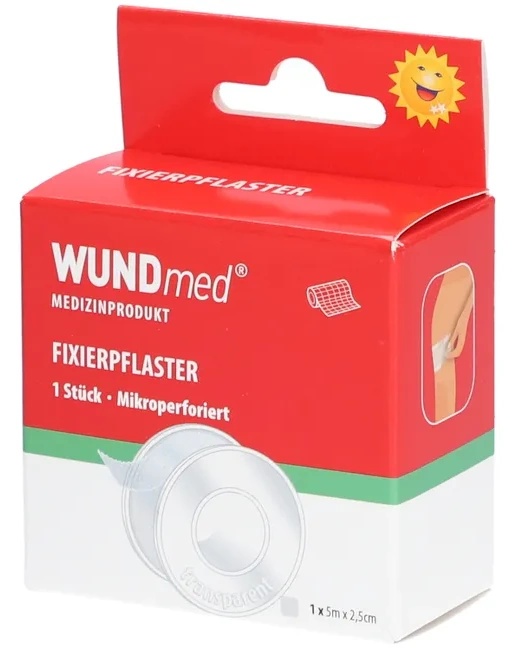 Plasture medical WUNDmed Fixierpflaster 2.5cm 5m