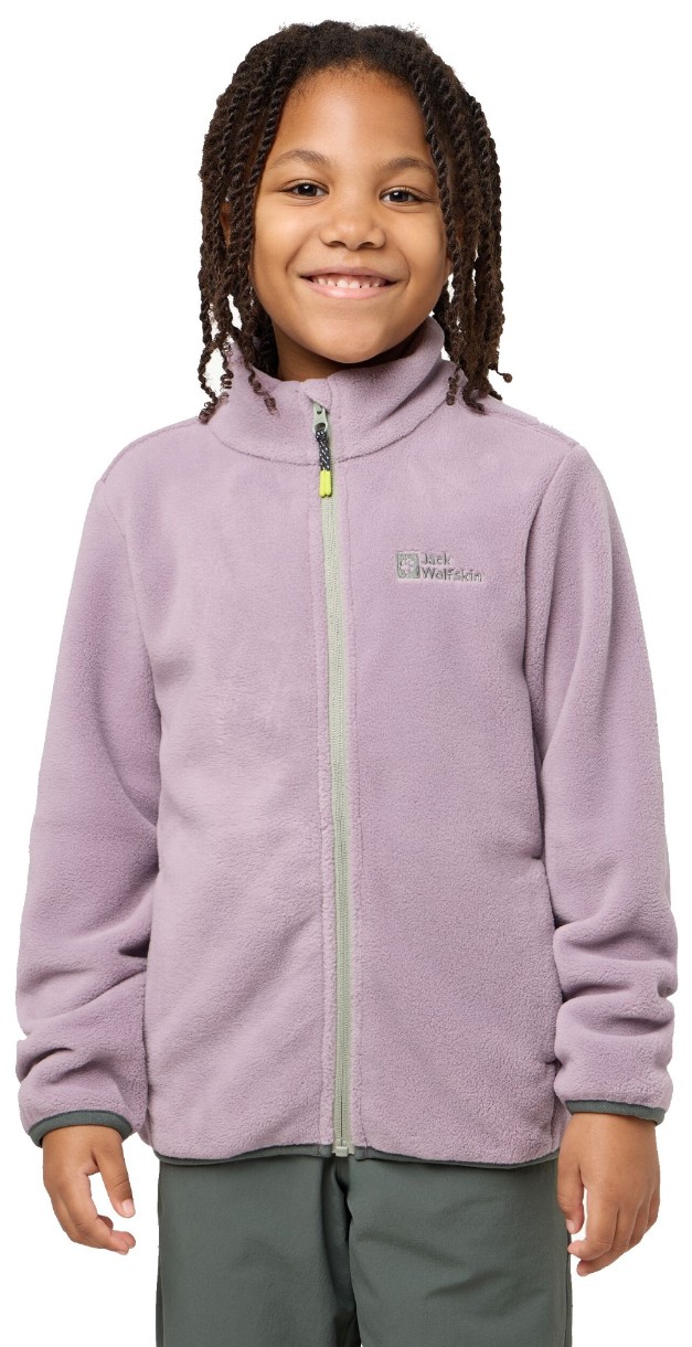 Hanorac pentru copii Jack Wolfskin Winterstein Jacket K Wild Blossom, s.152
