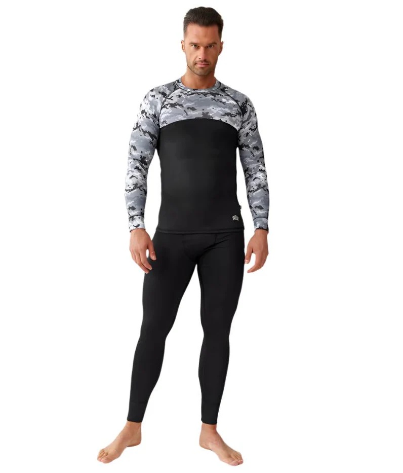 Termocomplect pentru bărbați Rough Radical Arktic Man Black L