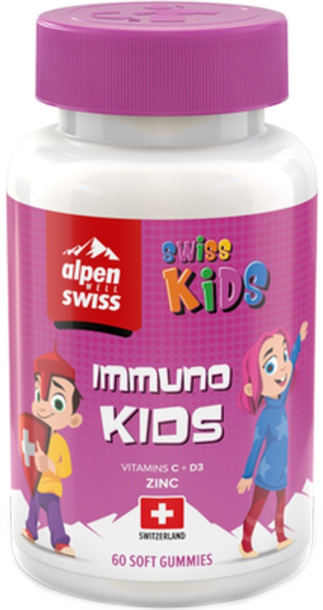 Vitamine Alpen Well Immuno Kids Orange 60pcs