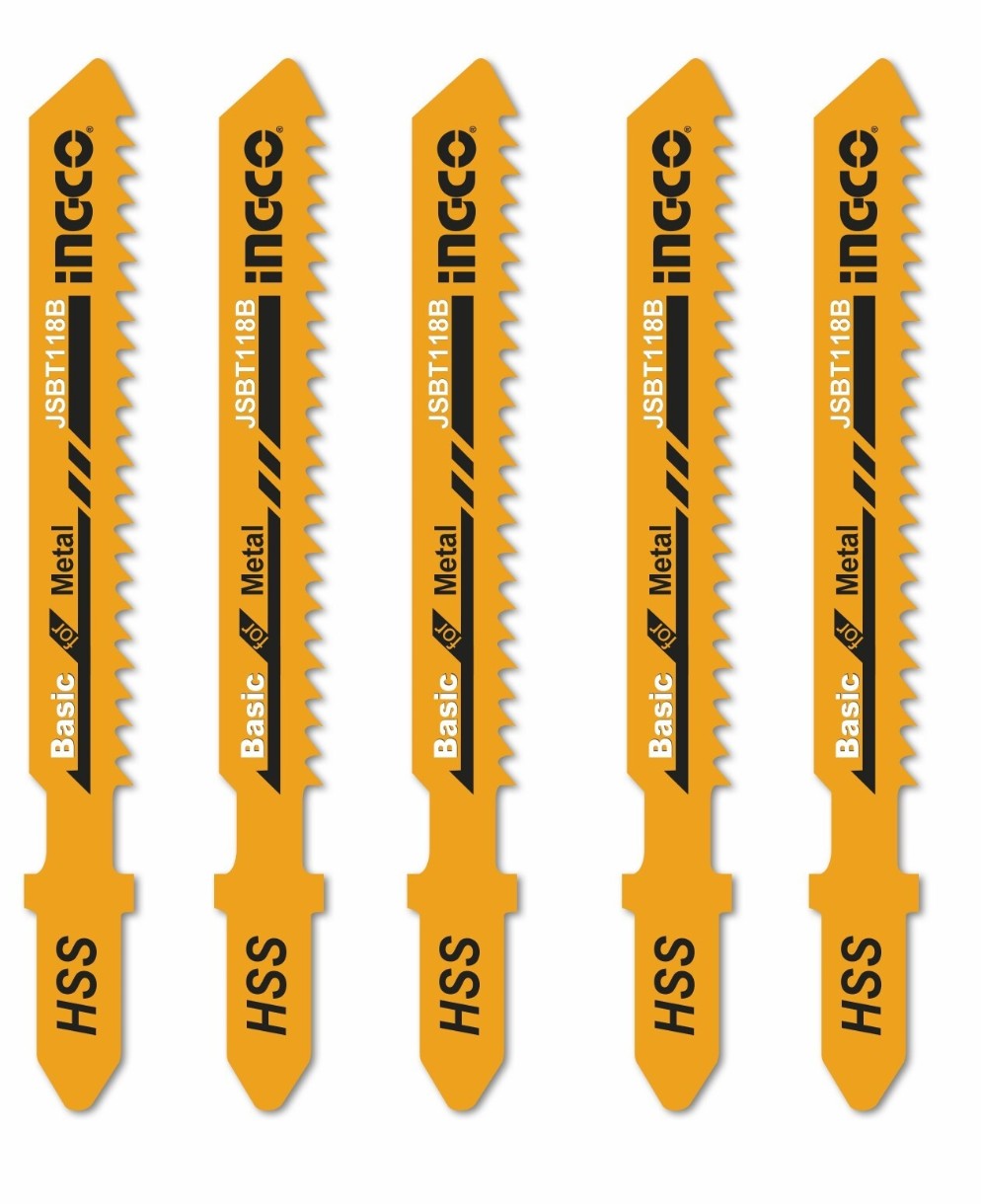 Set lame pentru ferestrau pendular pu metal Ingco JSBT118B