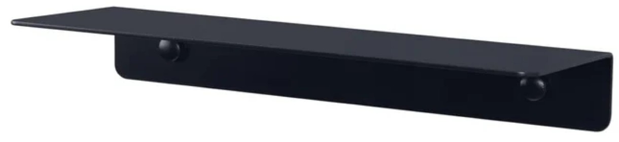 Полка Daske Elegance Black 300mm