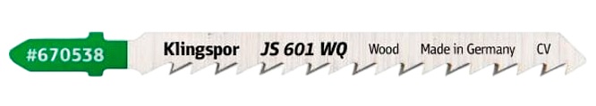 Полотно для пилы Klingspor SB/JS601WQ/S 670542