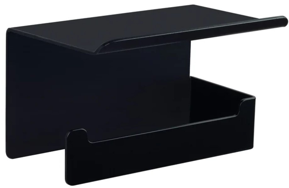 Держатель туалетной бумаги Daske Bliss 2 Left Black