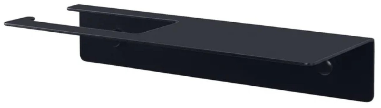 Держатель туалетной бумаги Daske Line Base Left Black