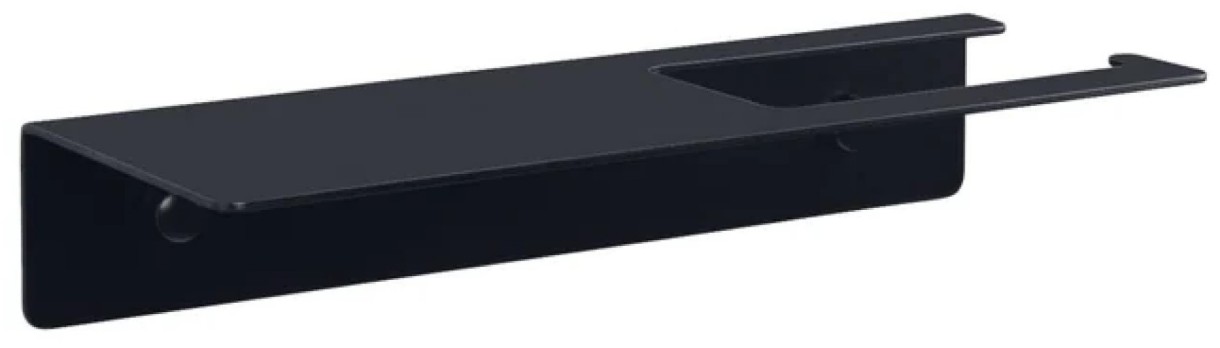 Держатель туалетной бумаги Daske Line Base Right Black