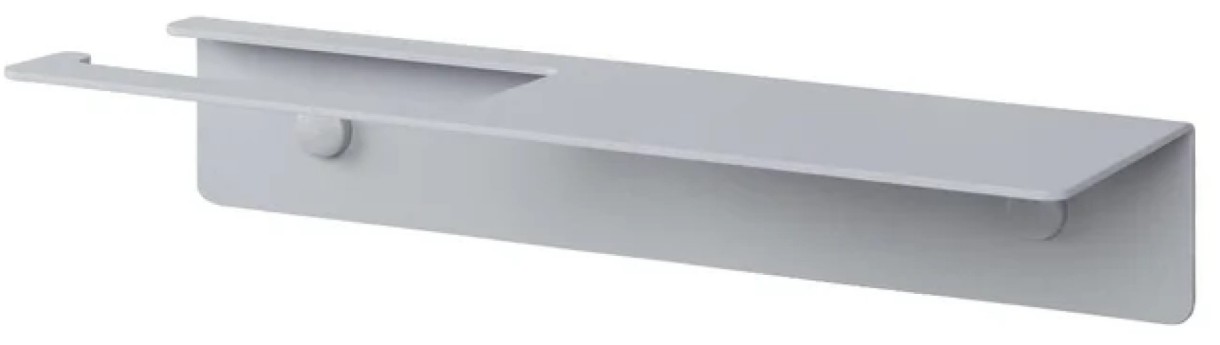 Держатель туалетной бумаги Daske Line Base Left Grey
