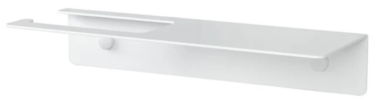 Держатель туалетной бумаги Daske Line Base Left White