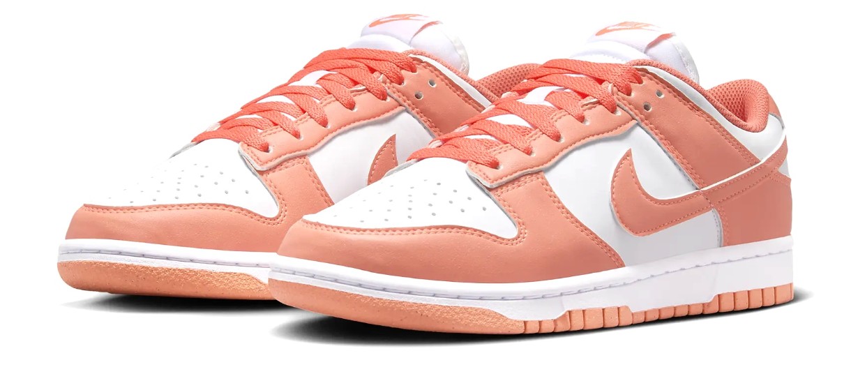 Кеды женские Nike W Dunk Low Next Nature White/Light Wild Mango, s.38
