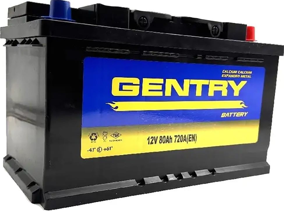 Acumulatoar auto Gentry L4 80Ah