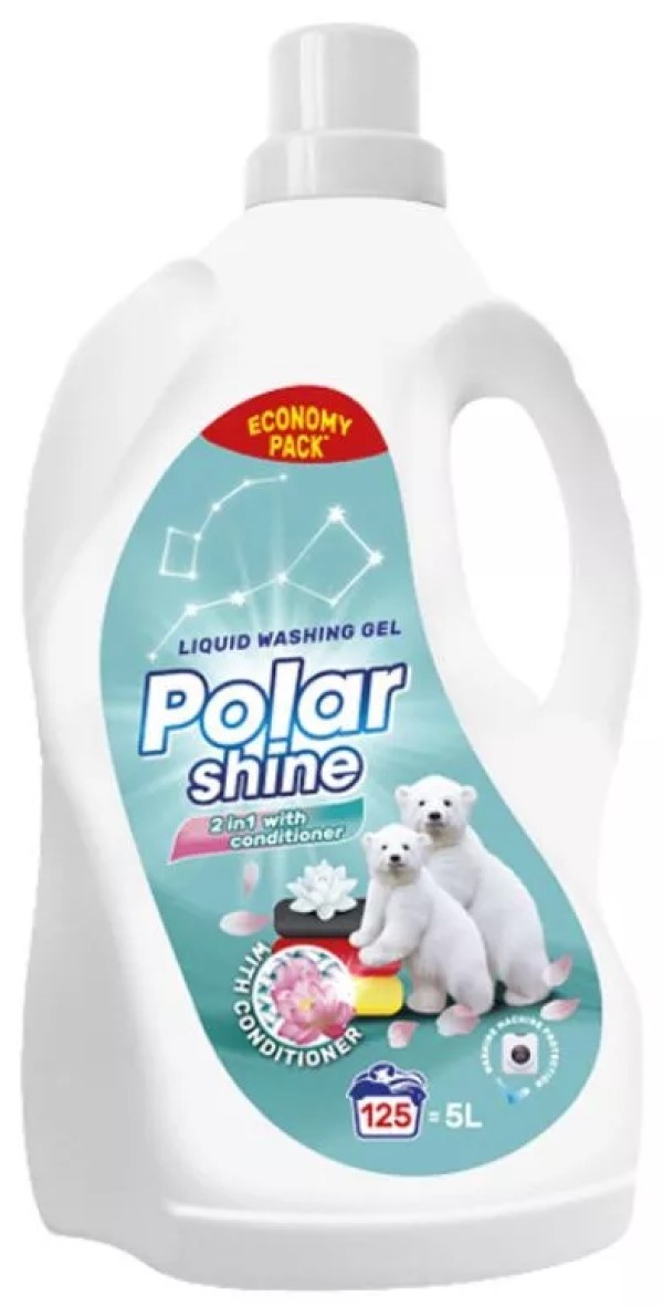 Гель для стирки Polar Shine Universal 2in1 with Conditioner 5L