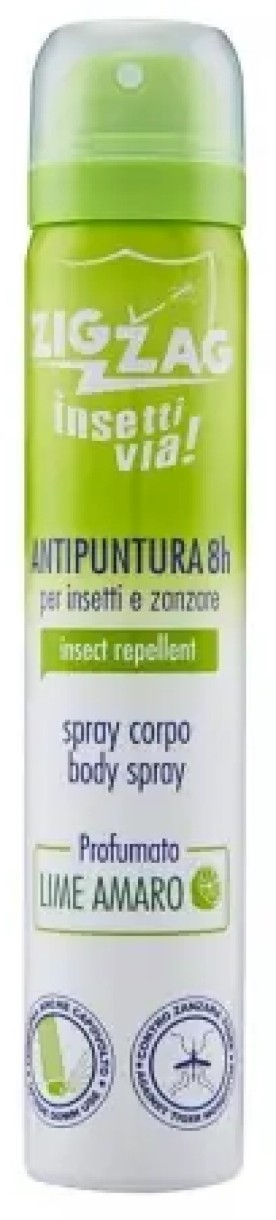 Средства защиты от насекомых Zig Zag Insect Repellent Lime 100ml