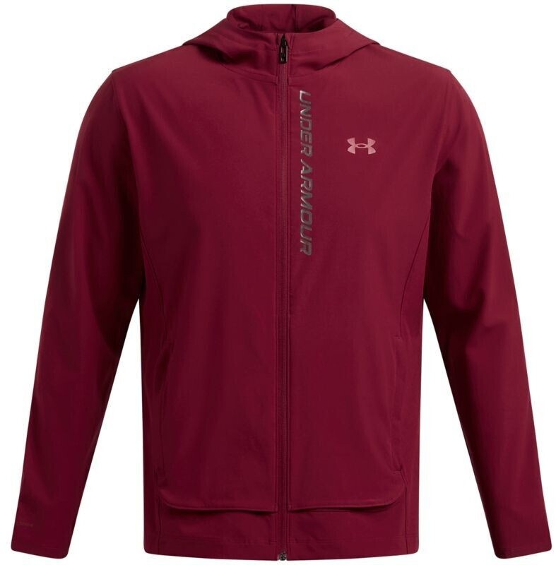 Мужская ветровка Under Armour OutRun The Storm Jacket Cardinal/Black/Reflective, s.L