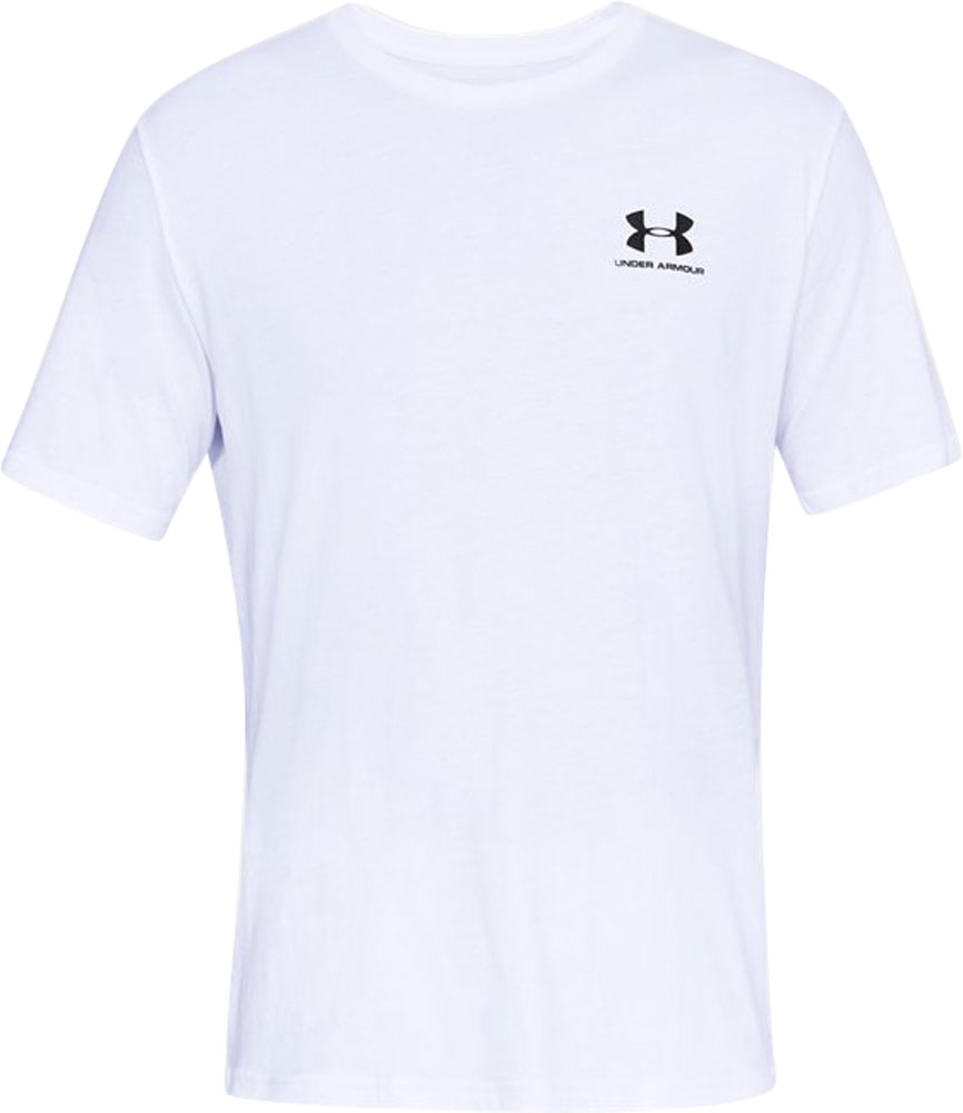 Мужская футболка Under Armour Sportstyle Lc Ss White/Black, s.S
