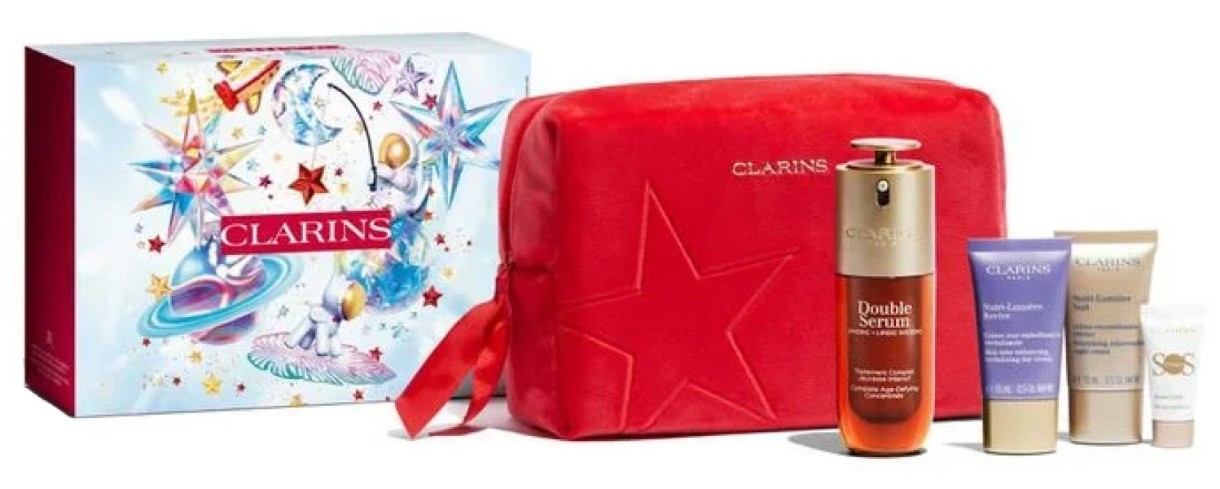 Подарочный набор Clarins Double Serum & Nutri-Lumiere Collection