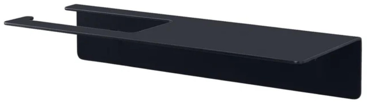 Держатель туалетной бумаги Daske Line Base Left Adh Black
