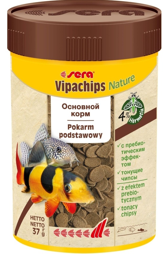 Hrană pentru pește Sera Vipachips Nature 37g