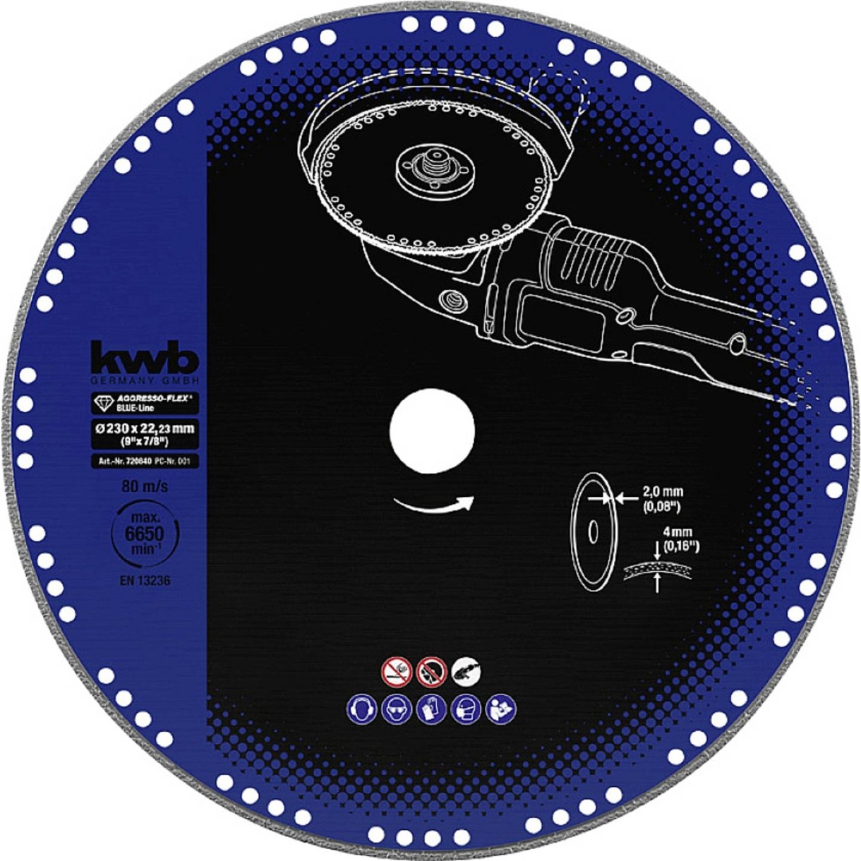 Диск для резки KWB 720840