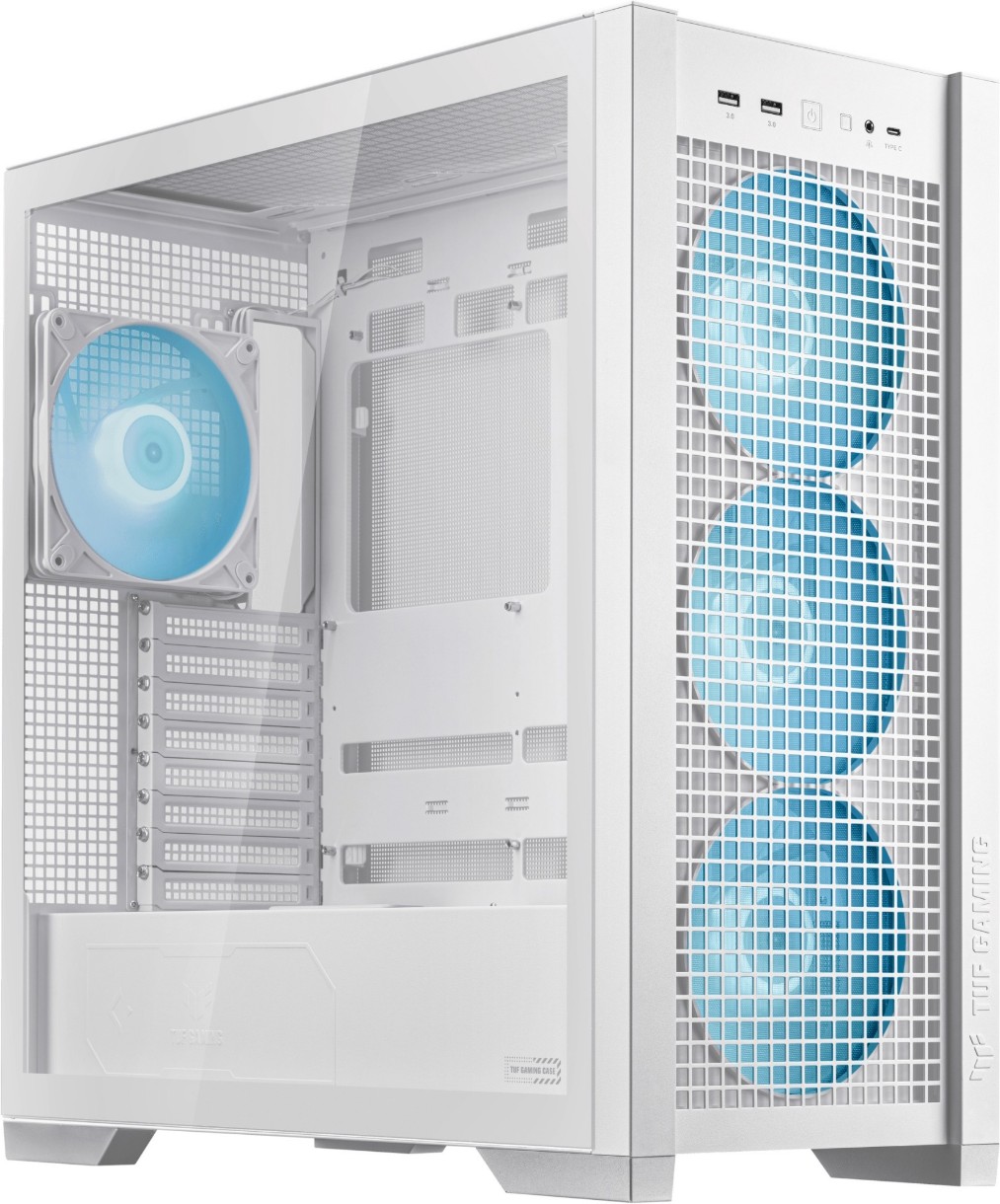 Корпус Asus TUF Gaming GT302 ARGB White