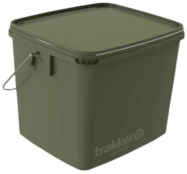 Ведро для рыбалки Trakker Olive Square Container 17L