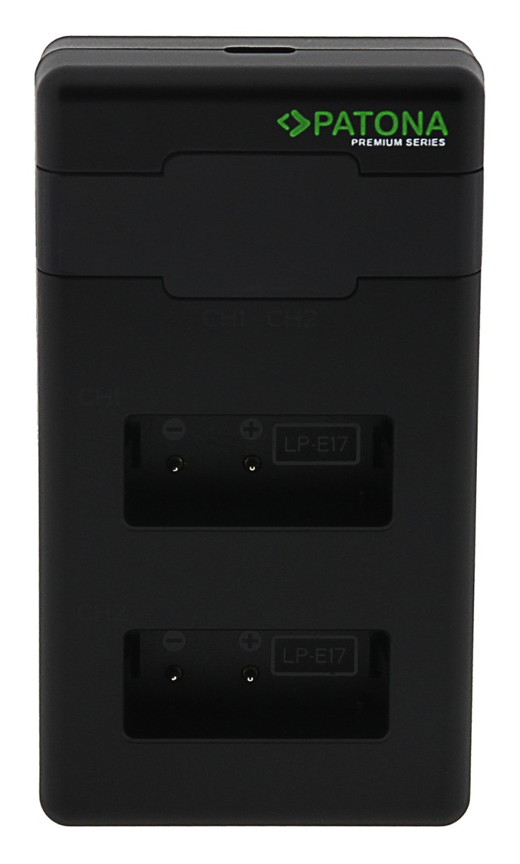 Зарядное устройство Patona Premium Twin Performance PD for Canon LP-E17 + USB-C Cable