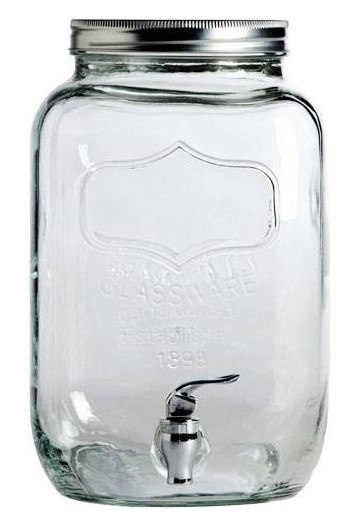 Банка для напитков Libbey Time to Party 4L (990195)