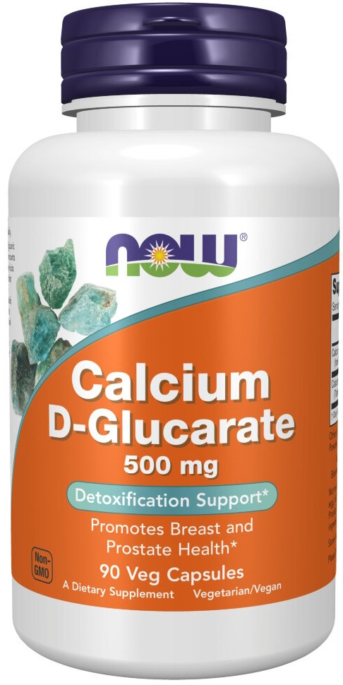 Supliment alimentar NOW Calcium D-Glucarate 500mg 90cap