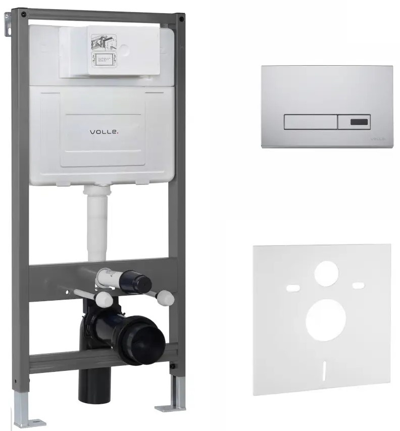 Rezervor WC îngropat cu cadru VOLLE Master Evo Sensor (2220.010301)