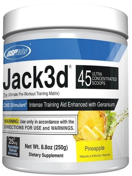 Complex pre-antrenament USPlabs Jack 3d Pineapple 250g