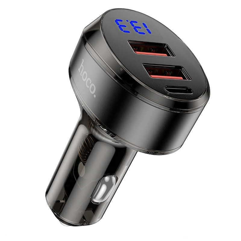 Încărcător auto Hoco DZ21 Black
