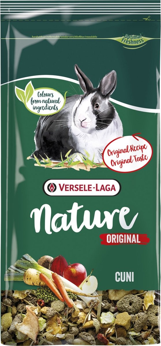 Hrană pentru rozătoare Versele Laga Nature Original Cuni 750g
