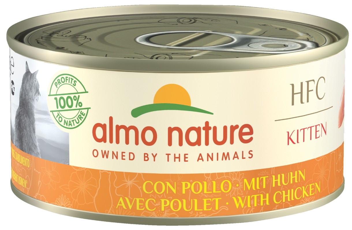 Влажный корм для кошек Almo Nature Kitten Chicken 150g