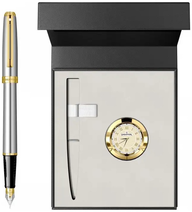 Набор перьевая ручка и часы Sheaffer 100 Medalist GT + Watch 154125