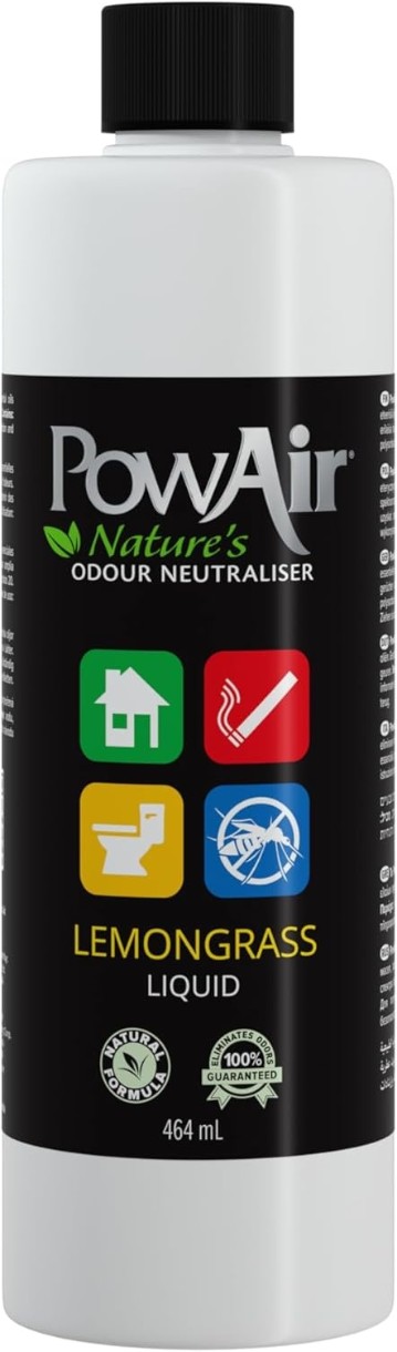 Нейтрализатор запаха PowAir Liquid Lemongrass 464ml