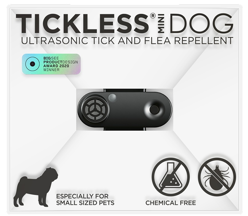 Dispozitiv repelent cu ultrasunet Tickless Mini Dog M01 Black